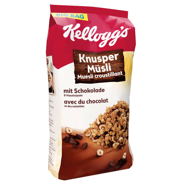 Kellogg´s Crunchy Müsli Choco & Nuts 1500g darello